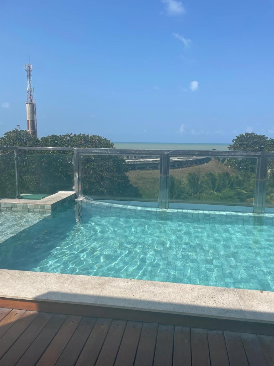 Israel Tambau- Apto Luxuoso- Em Frente Ao Mar Com Varanda João Pessoa Eksteriør bilde